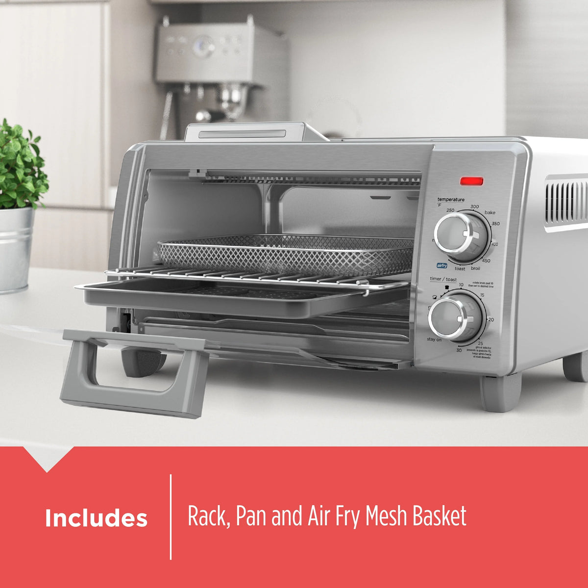 4-Slice Air Fry Toaster Oven U44864