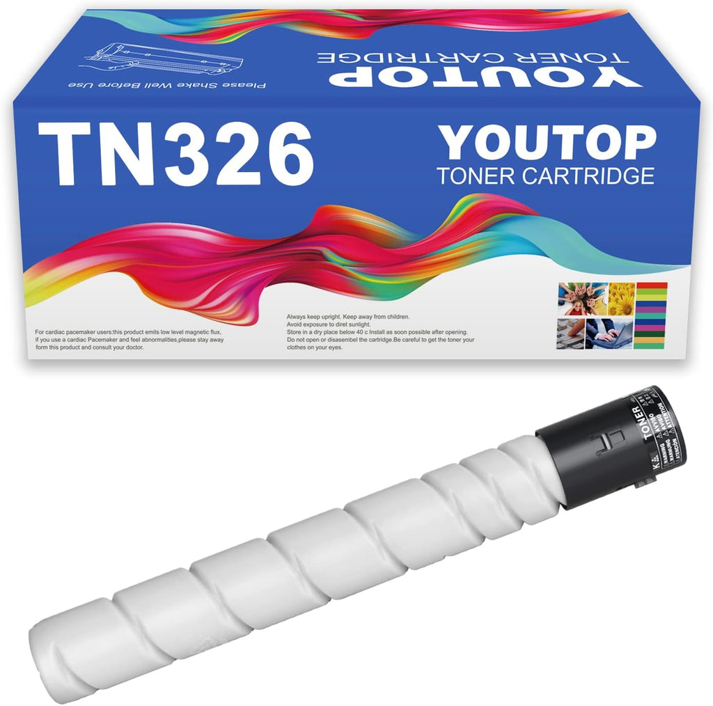 Black Toner Cartridge for Konica Minolta bizhub 308 308e 368 368e O308