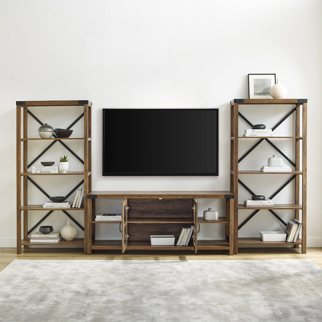 White Oak Entertainment Wall H73221