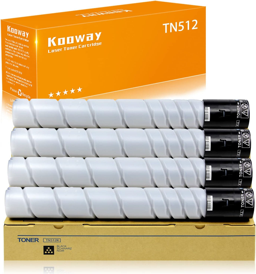 TN512 Black Toner Cartridge 2 Pack F1672