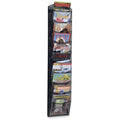 Onyx Mesh Magazine Wall Rack 10 Pocket Black L93065