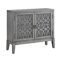 2 Door Gray Cabinet U1657