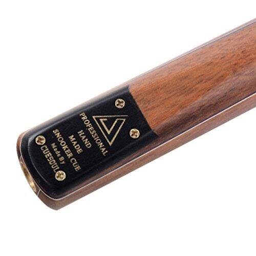 Handmade 57 Rosewood 3/4 Piece Snooker Cue with Black Case and Extension G535279