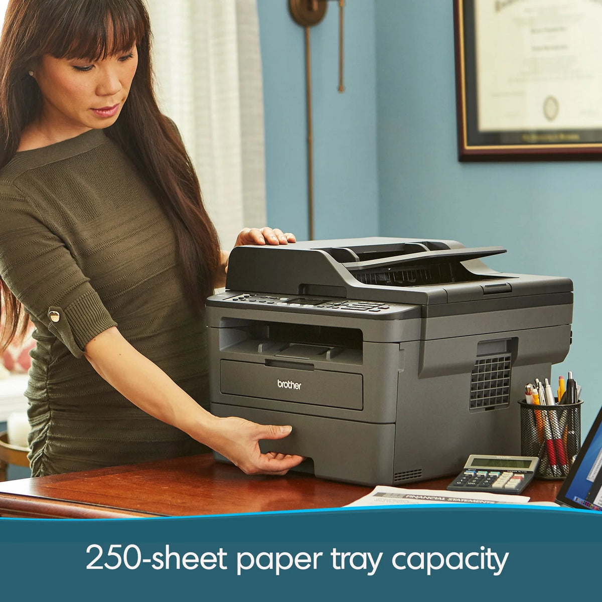 Compact Laser All-in-One Printer with Duplex Printing O9747