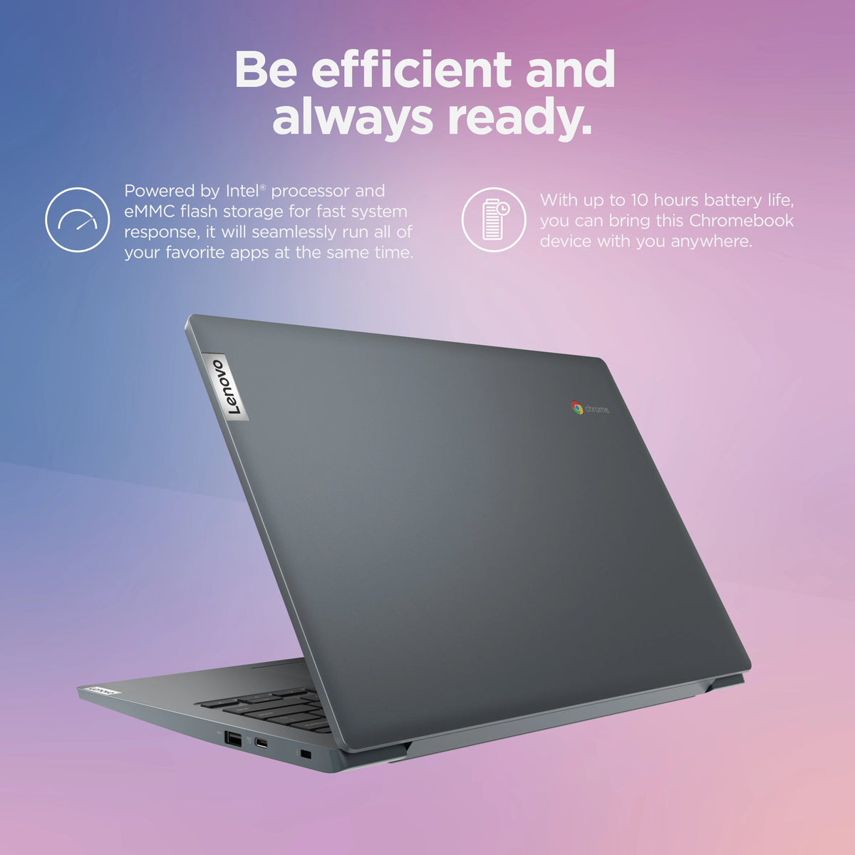 14" Abyss Blue ChromeBook with Headset Bundle G1418