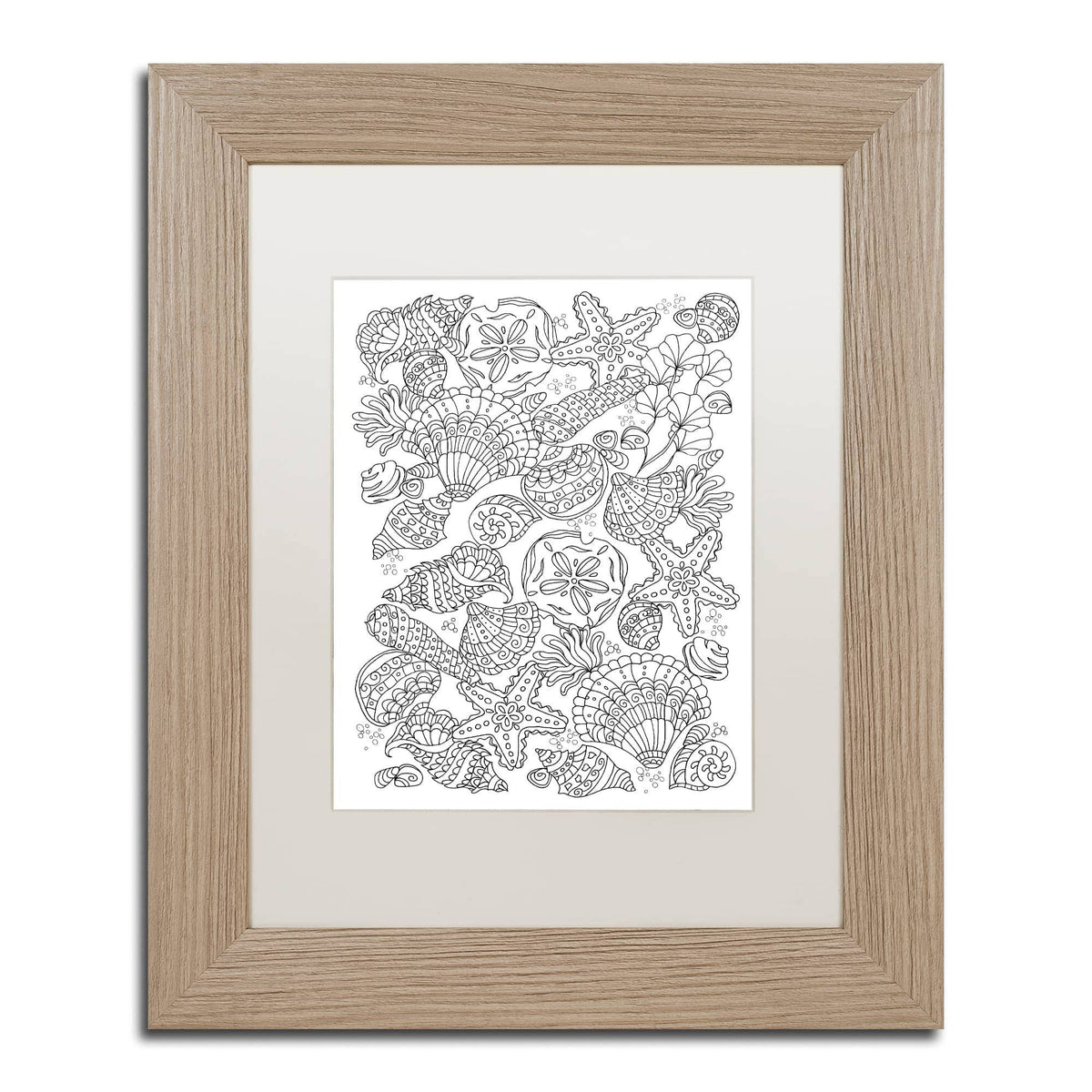 Matted Framed Art Q1621