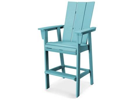Teak Adirondack Bar Chair F341087