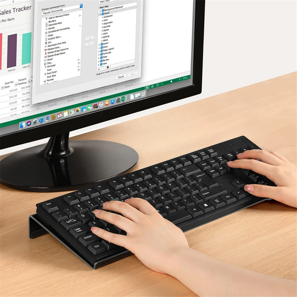 Acrylic Computer Keyboard Stand X911771
