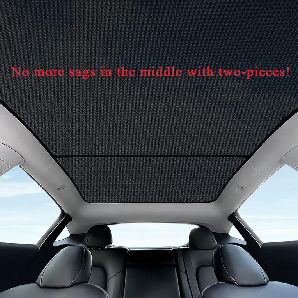 Sunroof Shade for Tesla Model Y Pack of 2 V927