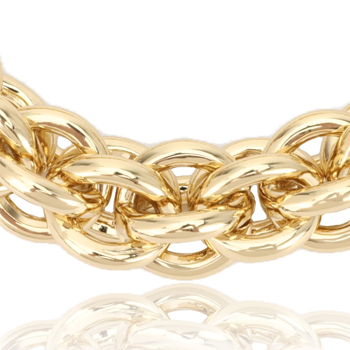 Chunky Link Bracelet 18K Gold-plated X34511