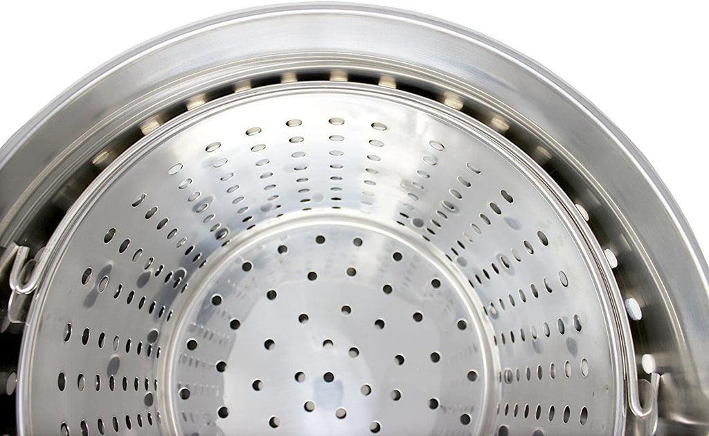 13-Gal 16" Stainless Steel Stock Pot with Lid F371