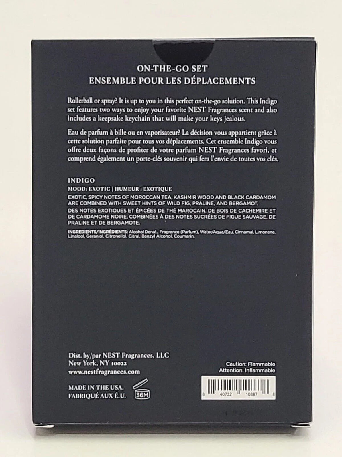 Indigo Eau de Parfum & Keychain Spray 2-Piece Set W9334