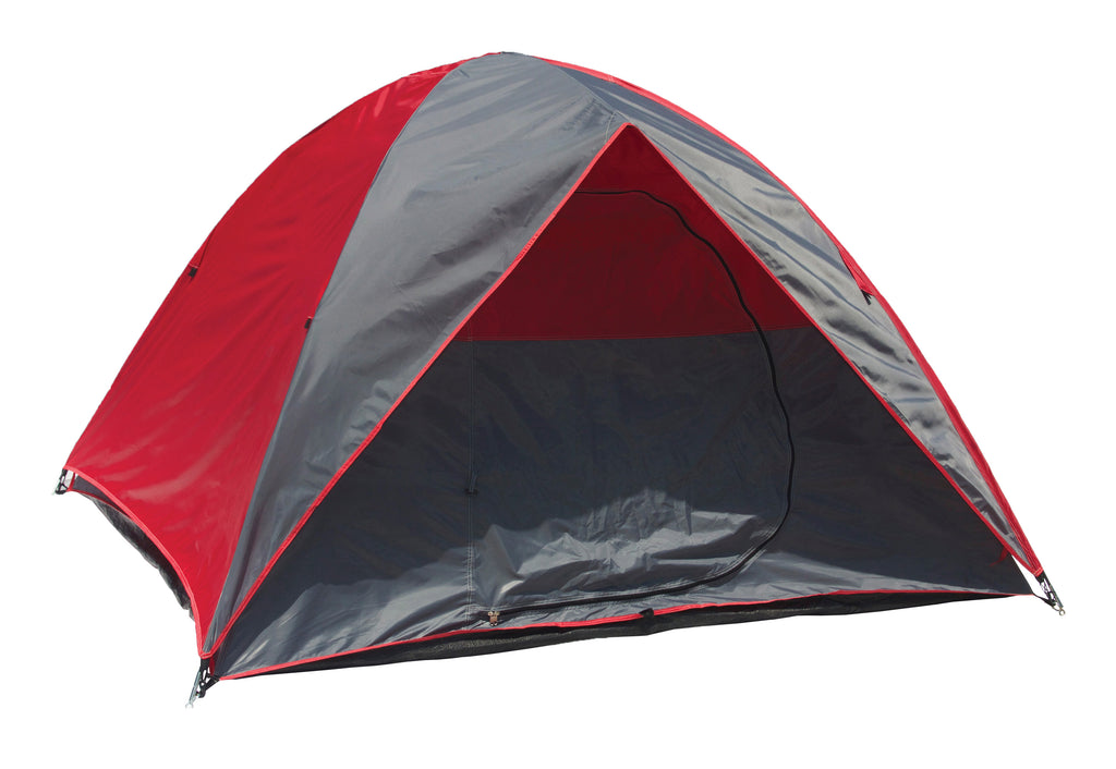 Red & Black 3-Person Dome Tent J9216