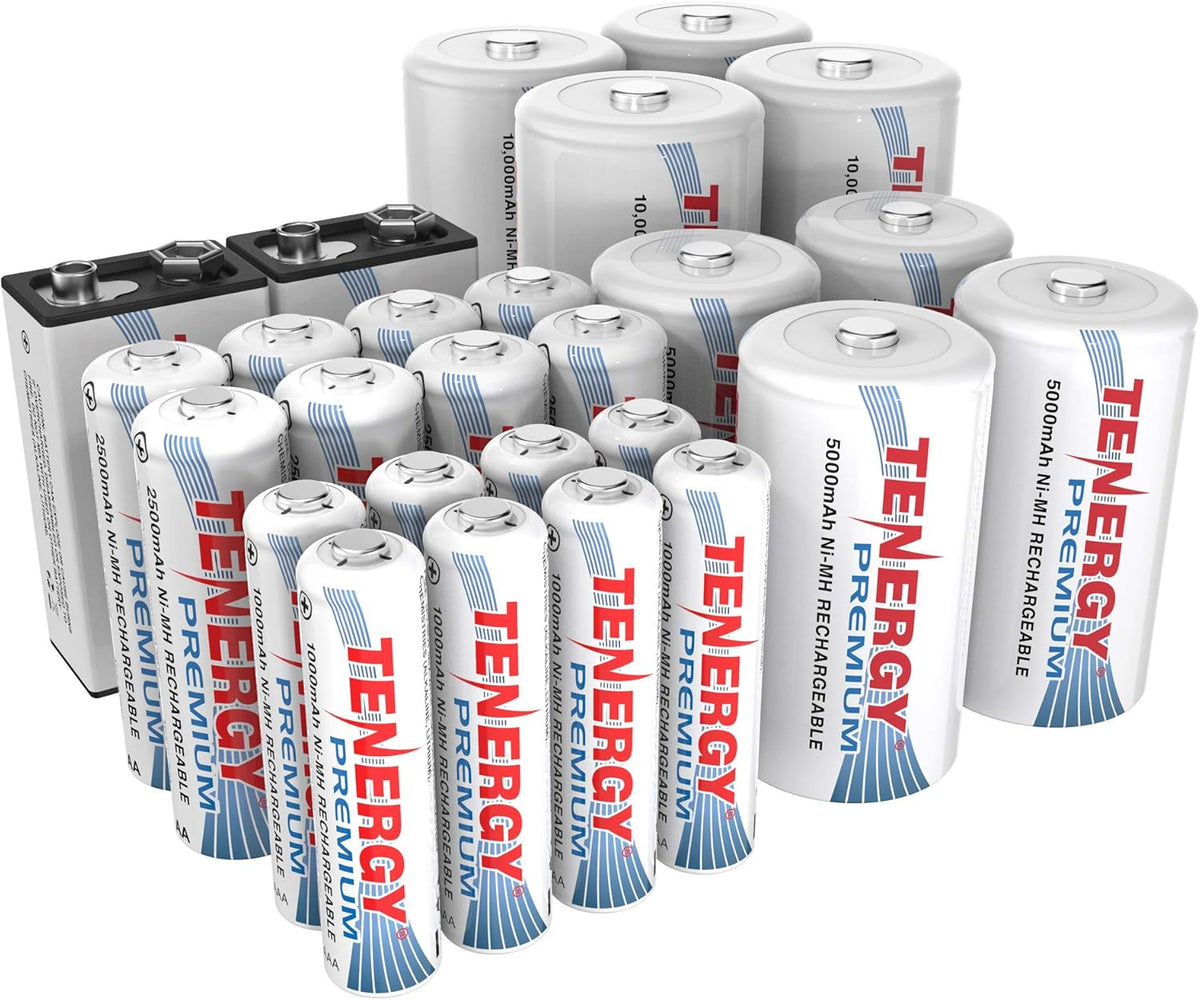 NiMH Rechargeable Battery Combo Pack, 26 Pack E55726