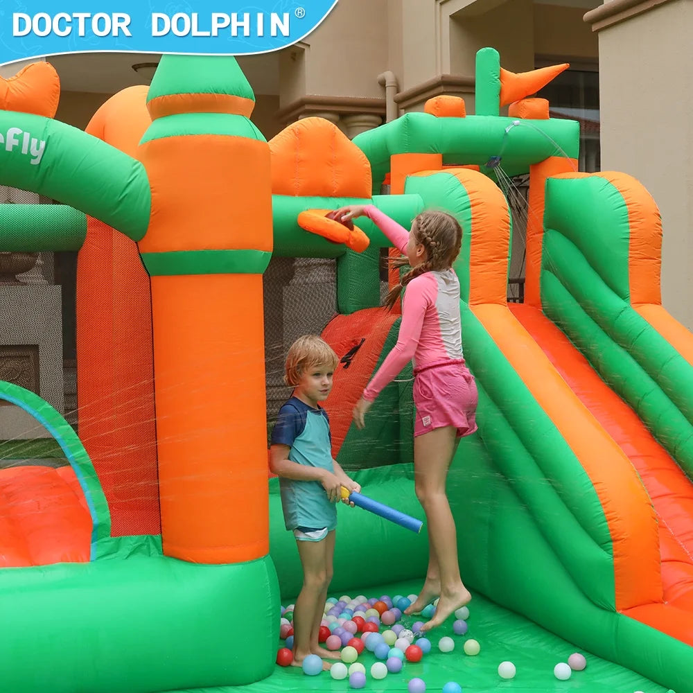 Inflatable Water Slide Bounce House with Blower H987
