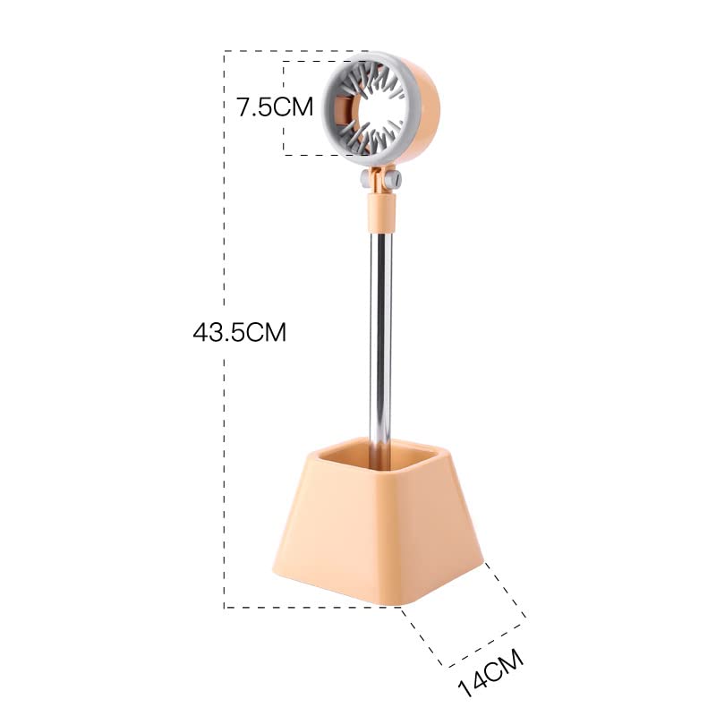 Beige Hair Dryer Stand with 180 Degree Rotation C120