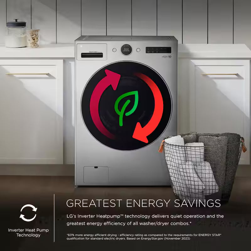 5.0 cu. ft. Electric All-in-One Washer Dryer Combo O273885
