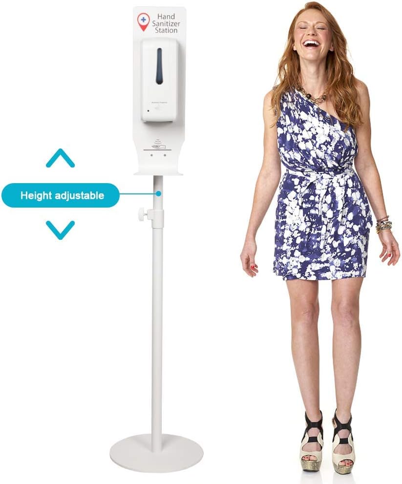 Pack of 2 Automatic Sanitizer Dispenser with Metal Stand W638