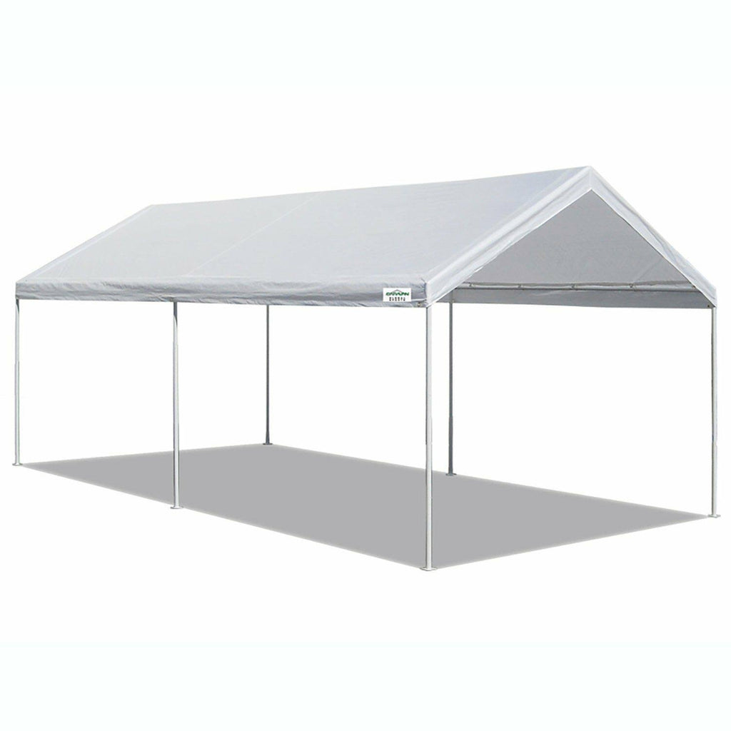 Heavy Duty Portable Carport 10 x 20 White M439172
