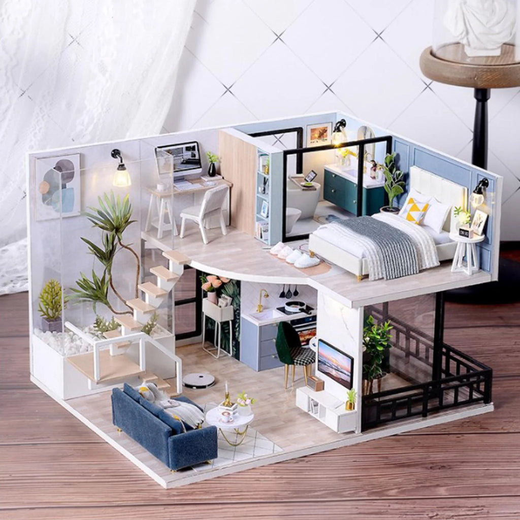 Building Toys with Furniture Accessories DIY Doll House C501