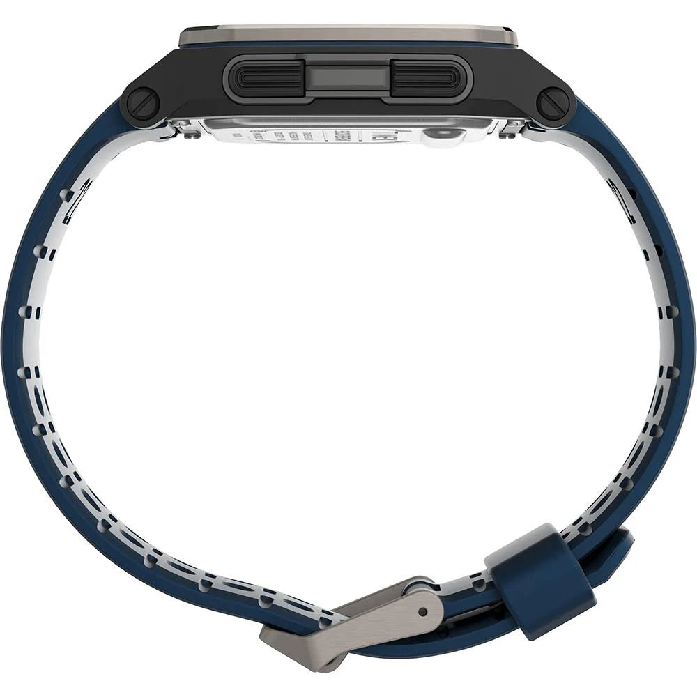 Black Case Watch with Blue Strap Y78308
