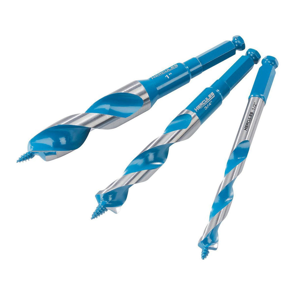 7-1/2 in. 3-Piece Auger Bit Set W54123