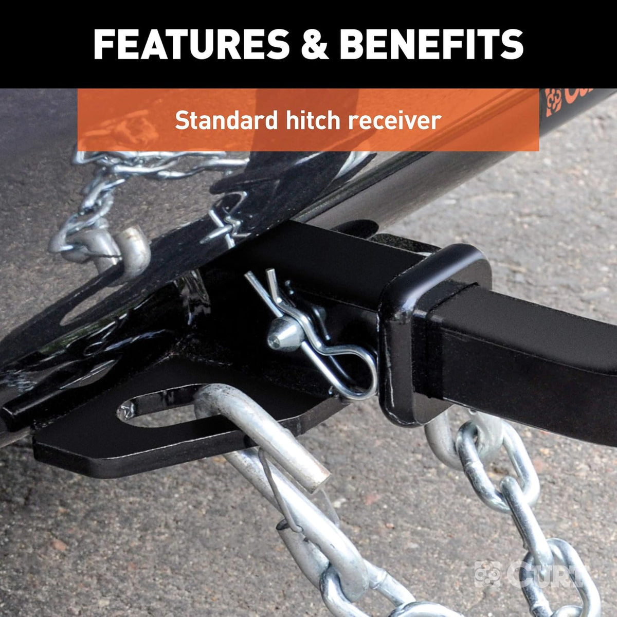 Class 1 Trailer Hitch with Ball Mount, 1-1/4-In Receiver U5909
