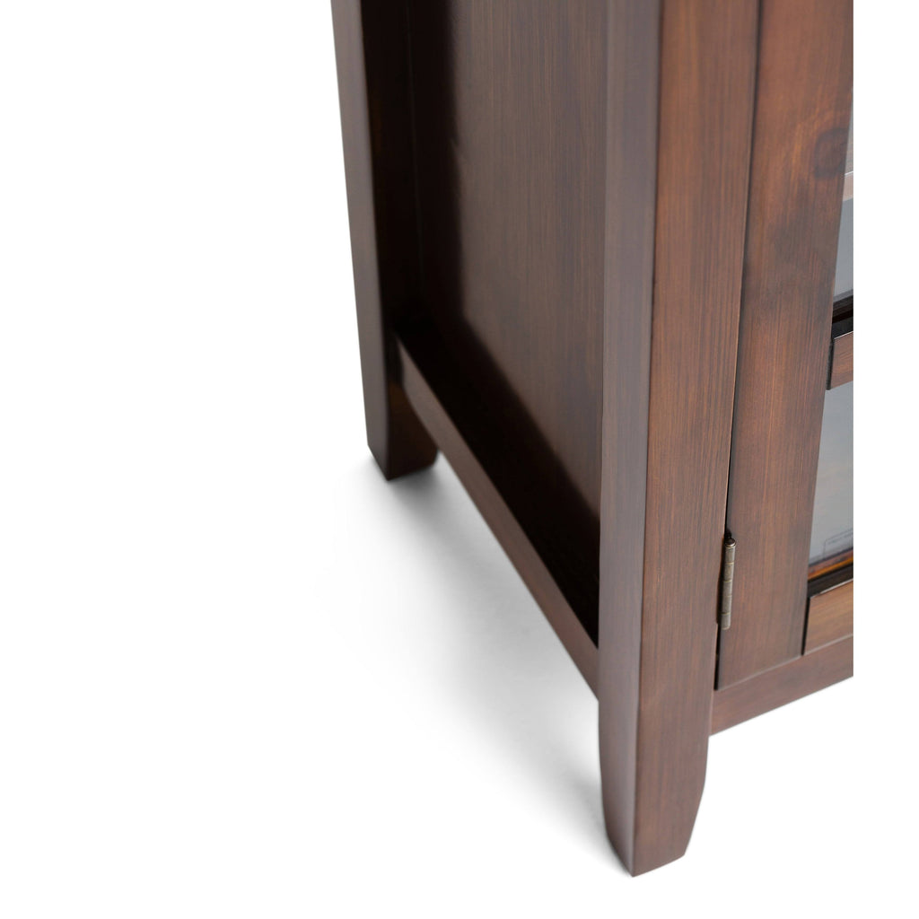 Solid Wood 38 inch Wide Medium Storage Cabinet W555