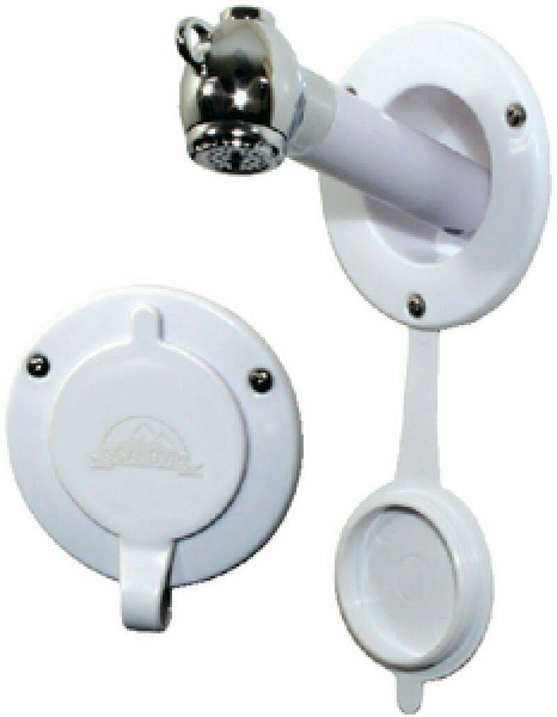 Vertical Recessed Transom Shower C6678