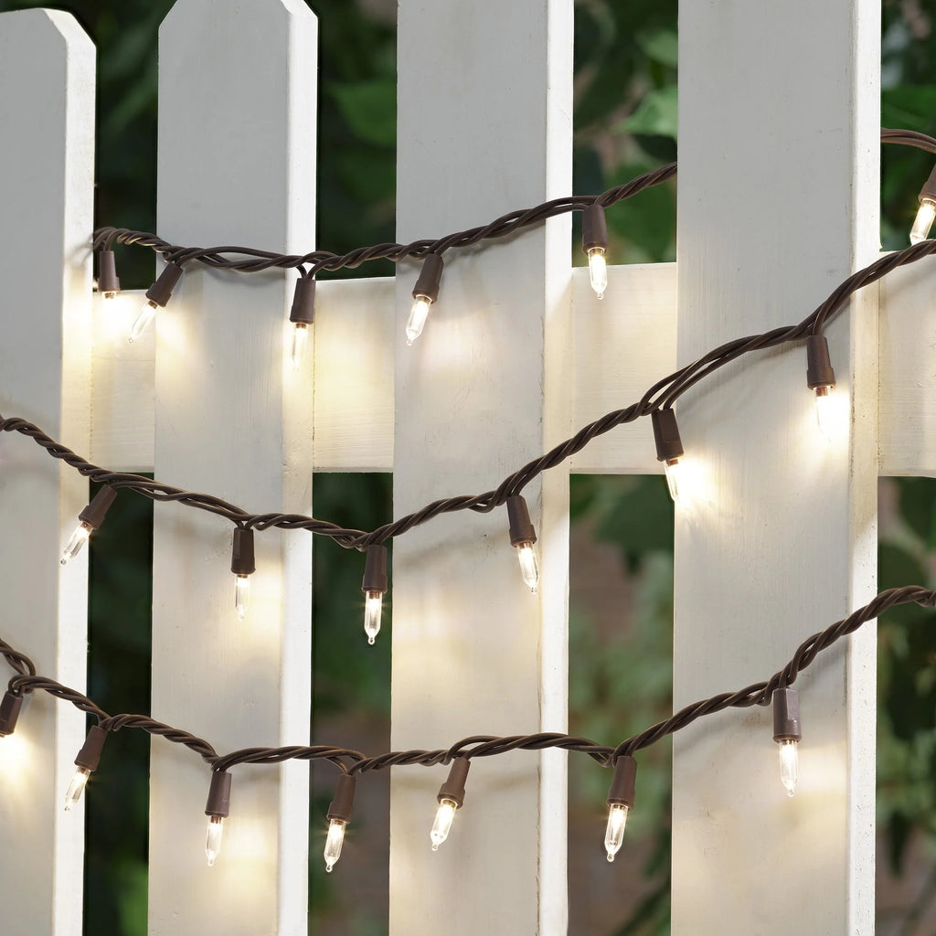 Warm White LED Mini Outdoor String Lights T832