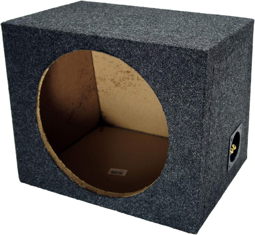 Single 12" Sealed Subwoofer Box Enclosure 5/8" MDF Wood Pack of 2 A173950