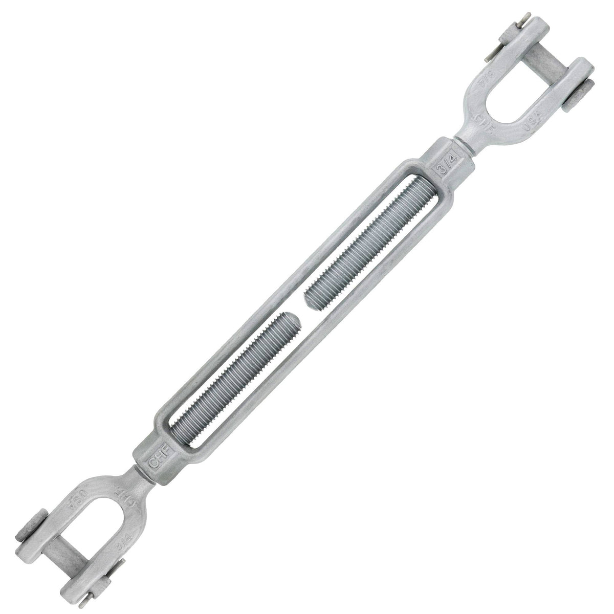 3/4 x 9 Hot Dip Galvanized Jaw x Jaw Turnbuckle H36103