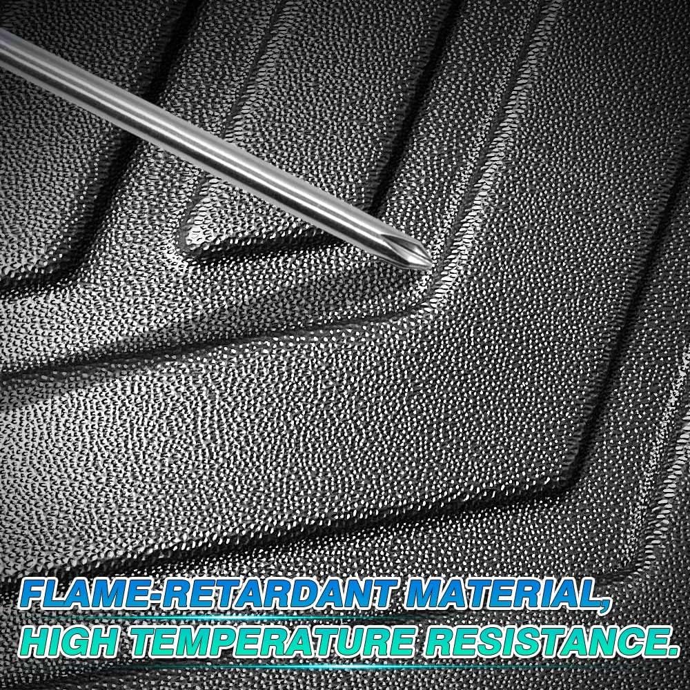 All-Weather TPE Floor Mat Liners Front & Rear Row Full Set S5665