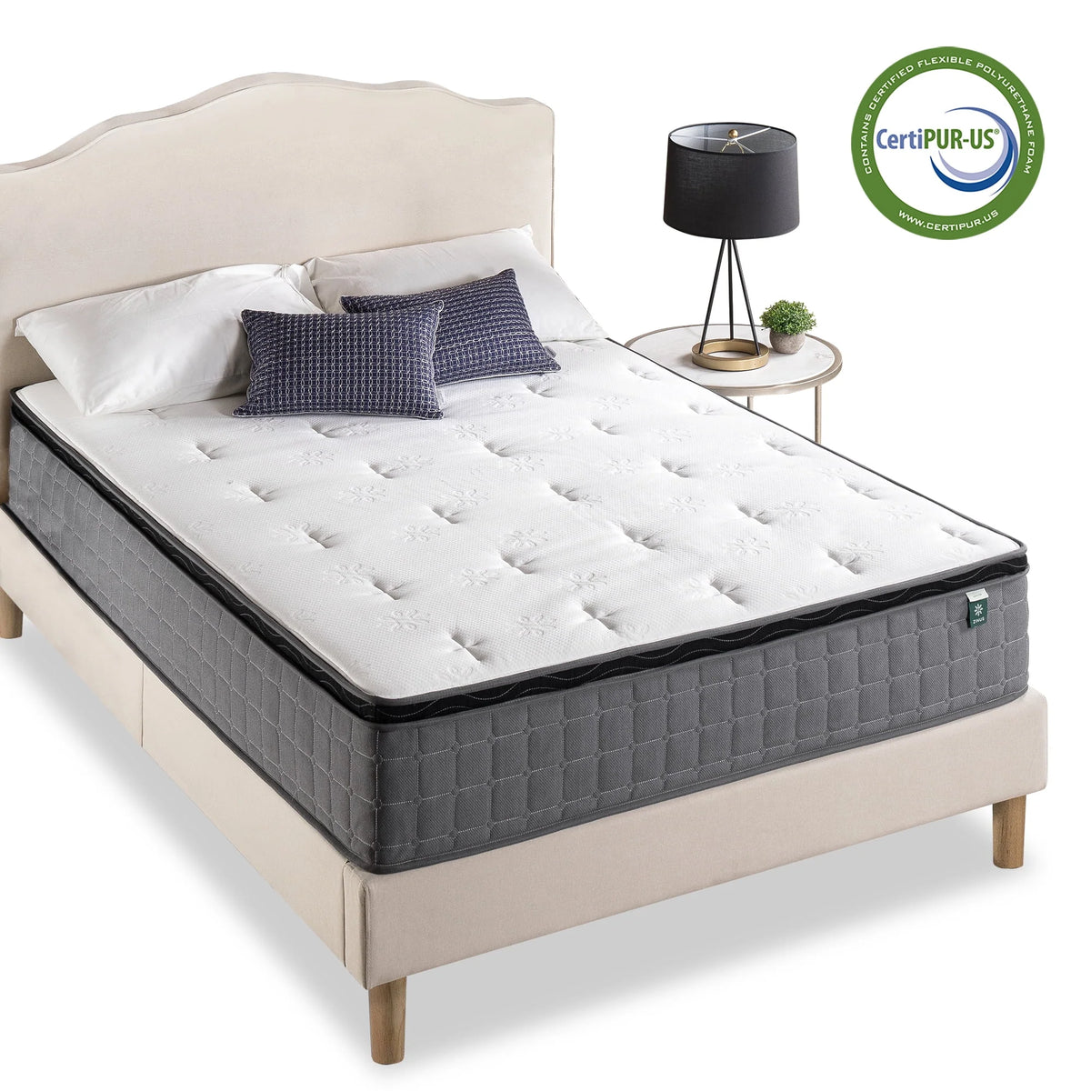 Queen Gel Memory Foam Hybrid Mattress B58118