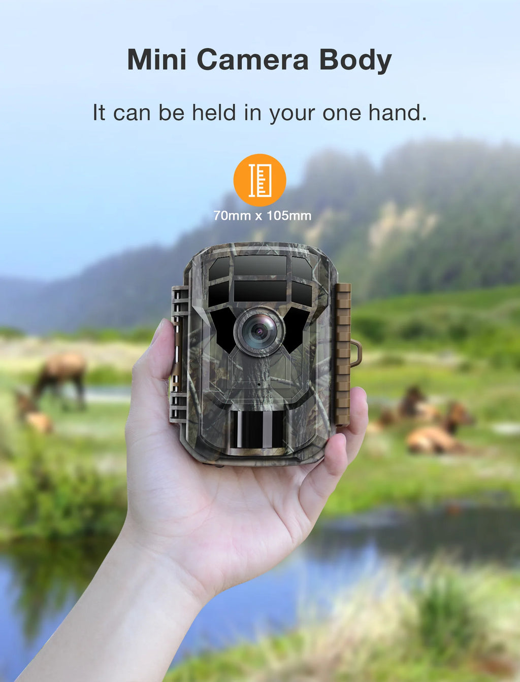 2 Pack 36MP 2K Waterproof Trail Camera with Night Vision T998702