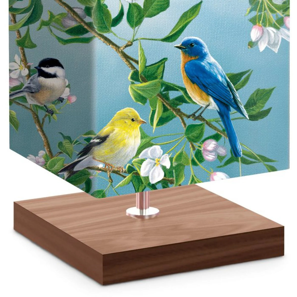 Treetop Friends Songbird Art Table Lamp 14.5-inches X2893