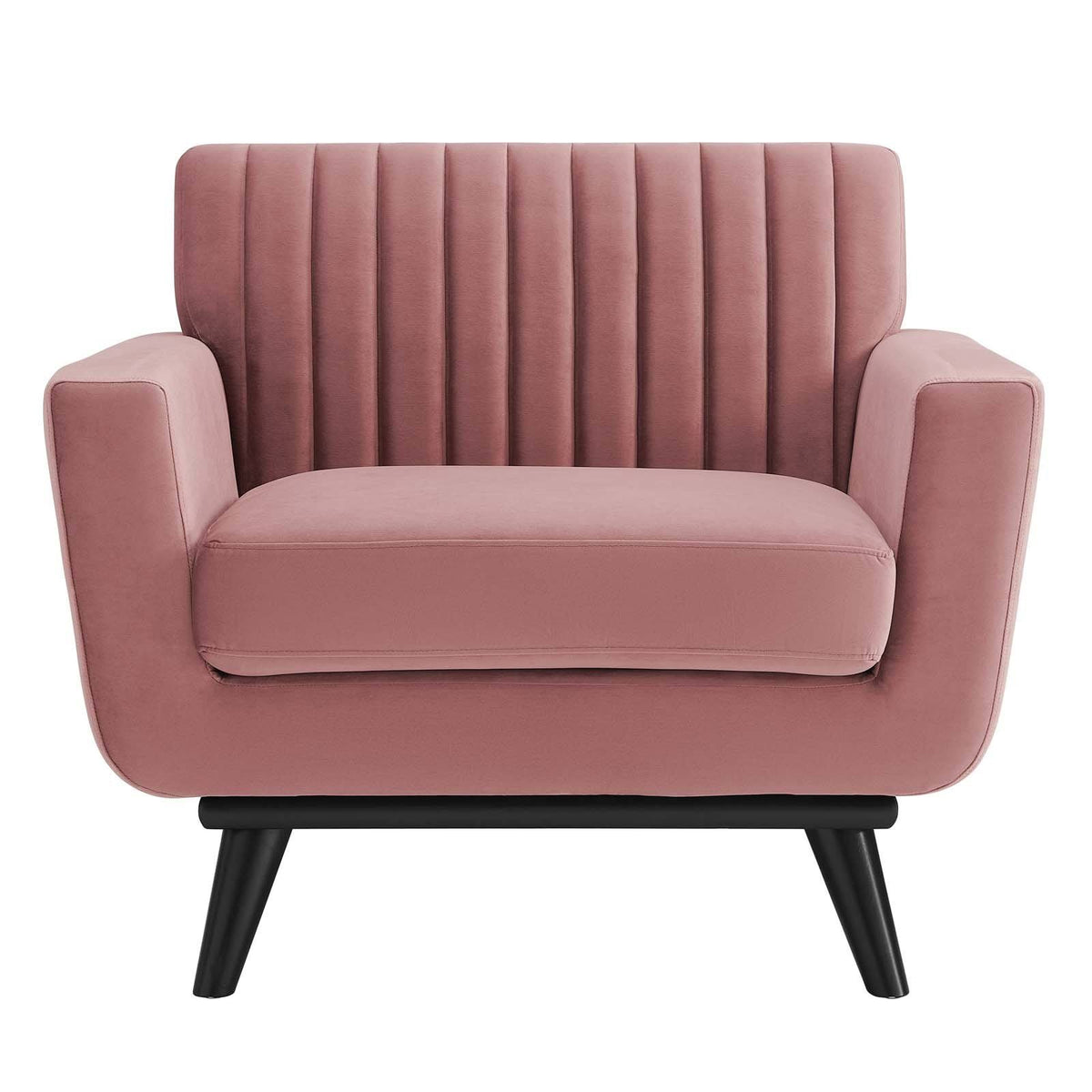 Pink Performance Velvet Armchair I775