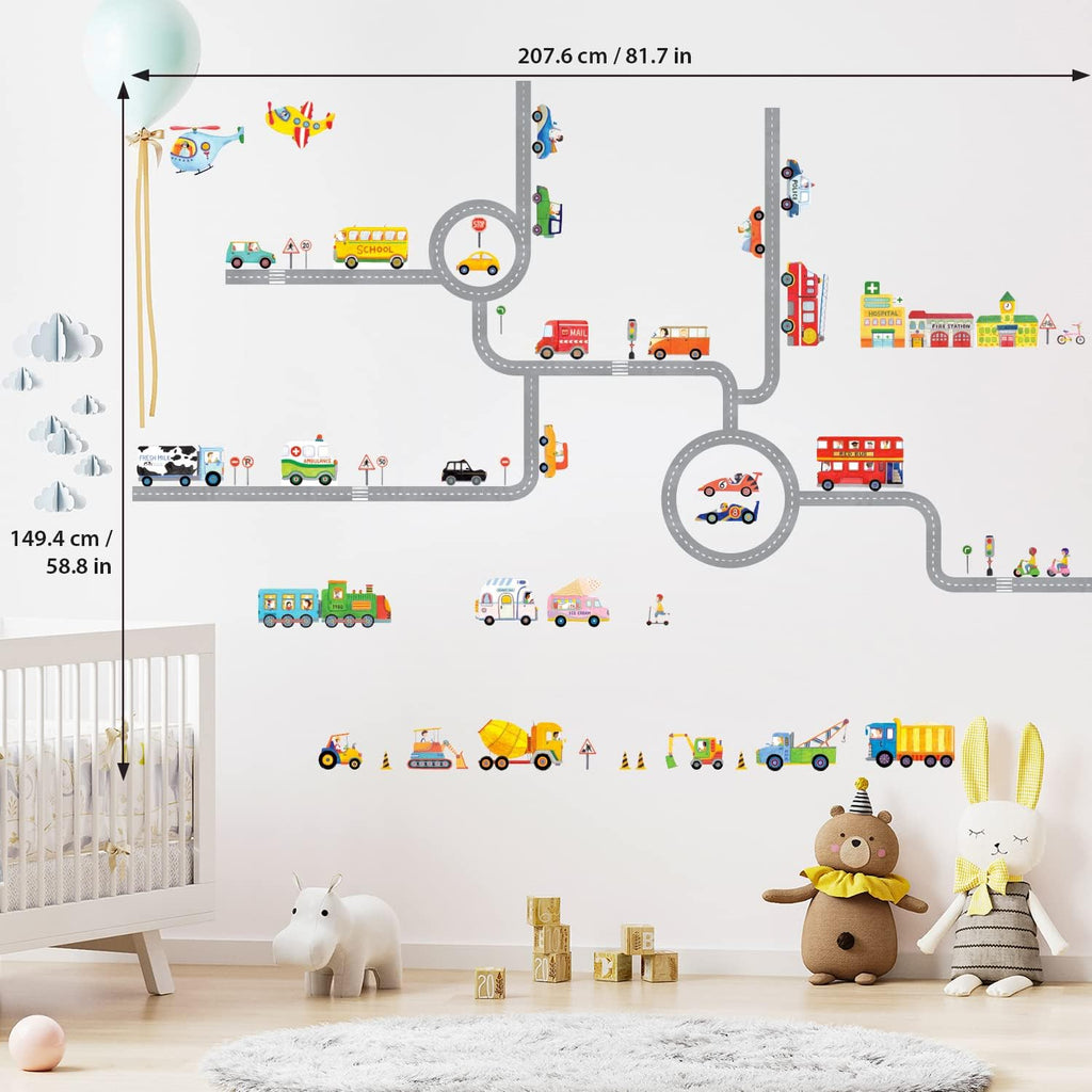 Kids Wall Stickers Peel and Stick Removable Wall Decals C764