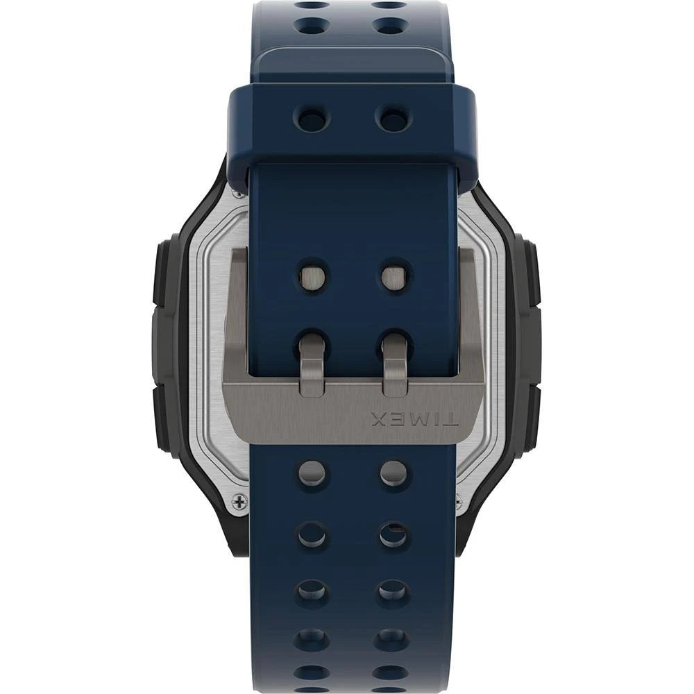 Black Case Watch with Blue Strap Y78308