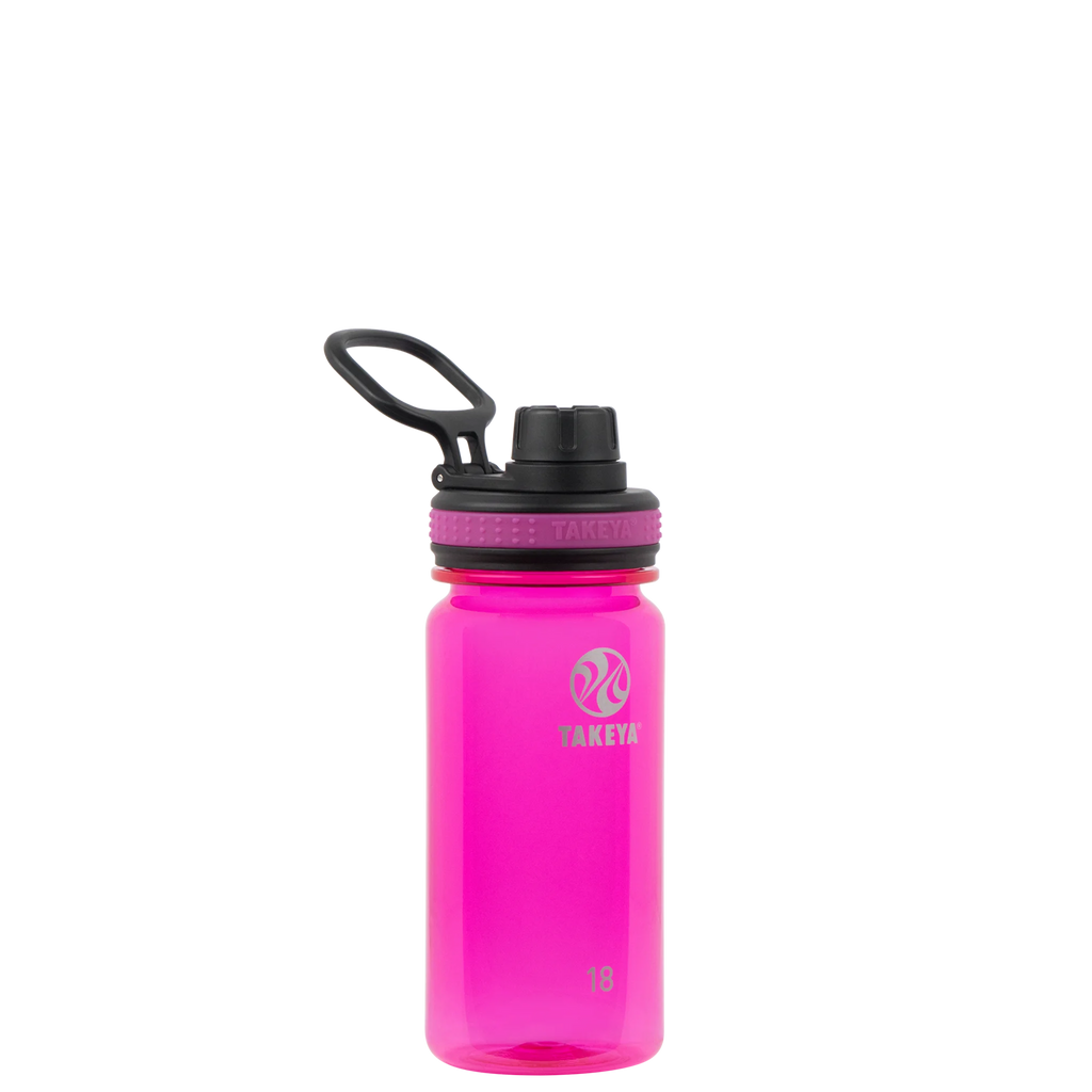 18oz Tritan Straw Bottle 3pk Black Fuchsia Royal Q346