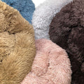 Plush Soft Rounded Dog Bed Y814388