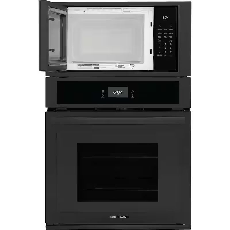Electric Built-In Wall Oven and Microwave Combination in Black L22656