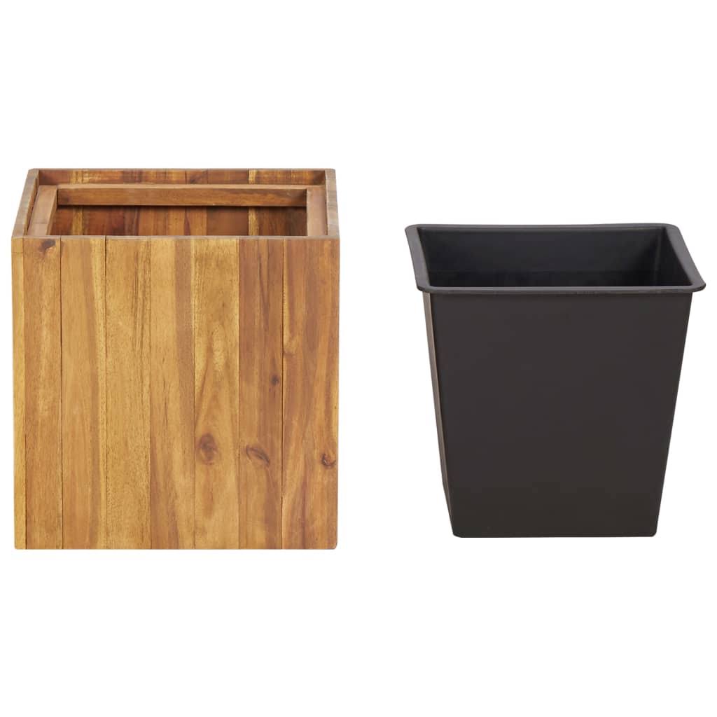 Garden Raised Bed Pot Solid Acacia Wood B77020