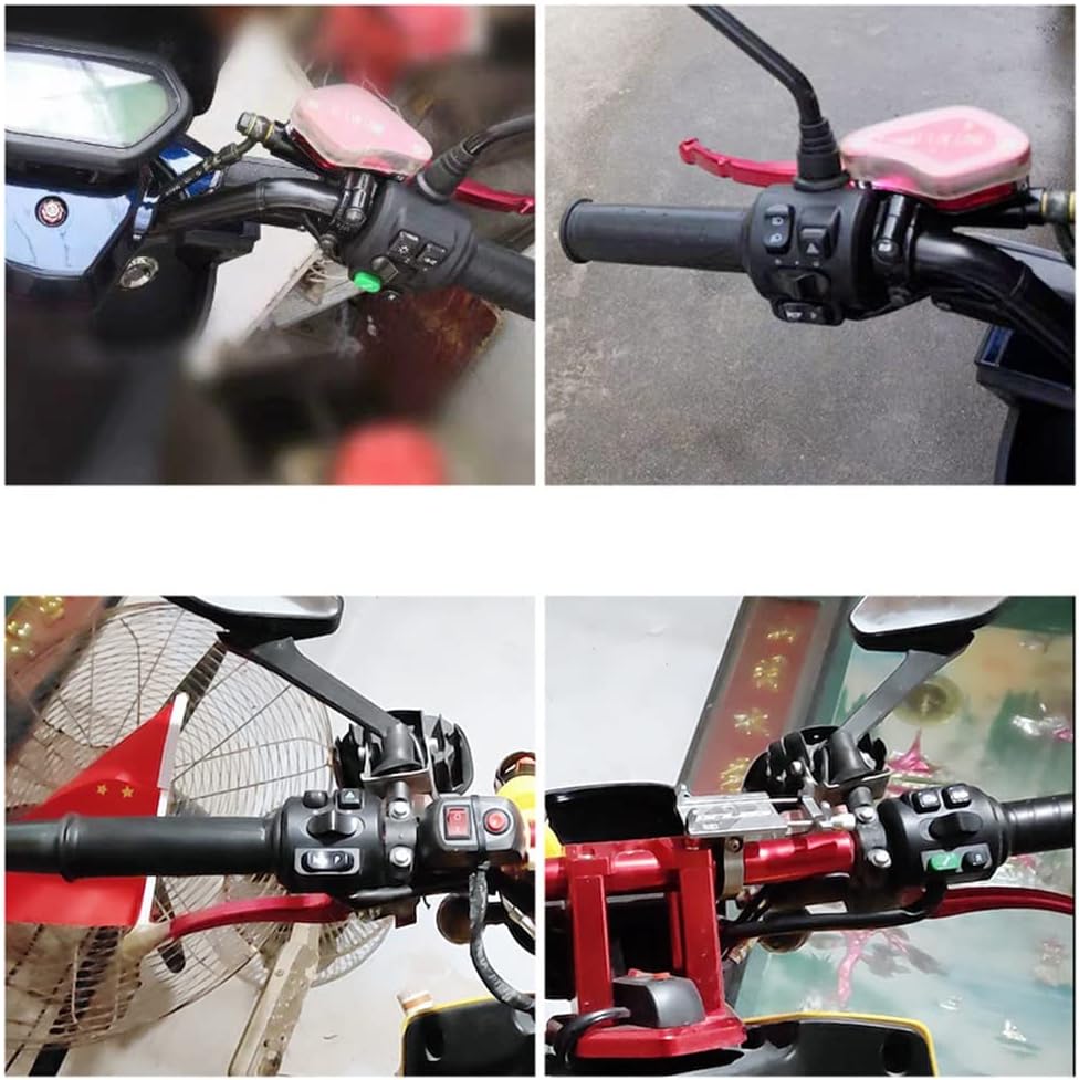 Twist Throttle Set with Three Speed Gear Reverse Turn Signal Function for Motorcycle E-Scooter Controller J357476