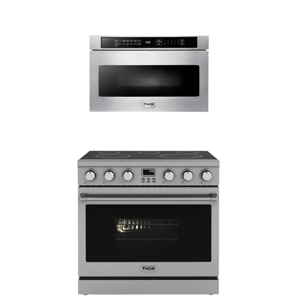 36 Electric Range and Microwave U393694