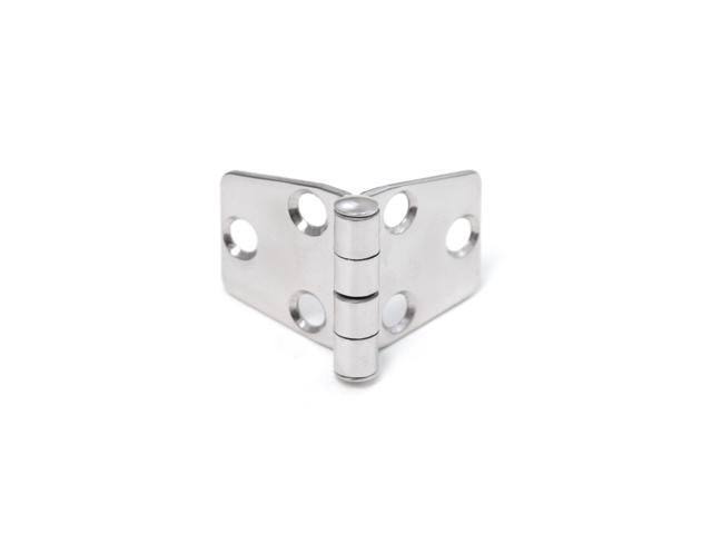 Polished Stainless Steel Marine Grade Door Hinges 3 x 1.5 Inches Set of 8 N422078