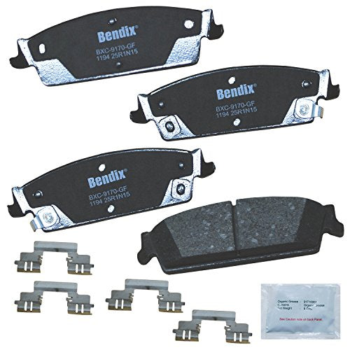 Semi-Metallic Rear Brake Pads E38845