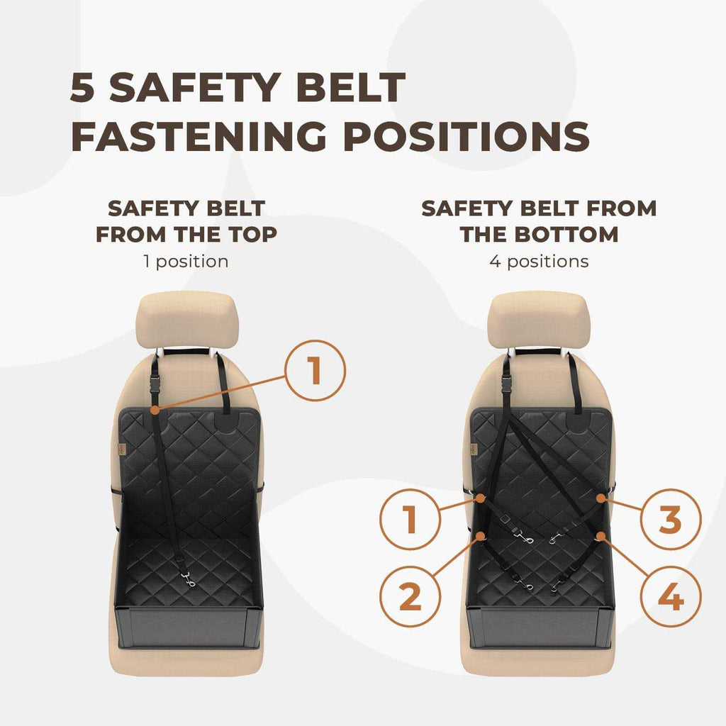 Extra Stable Dog Car Seat for Small to Medium-Sized Dogs J374065
