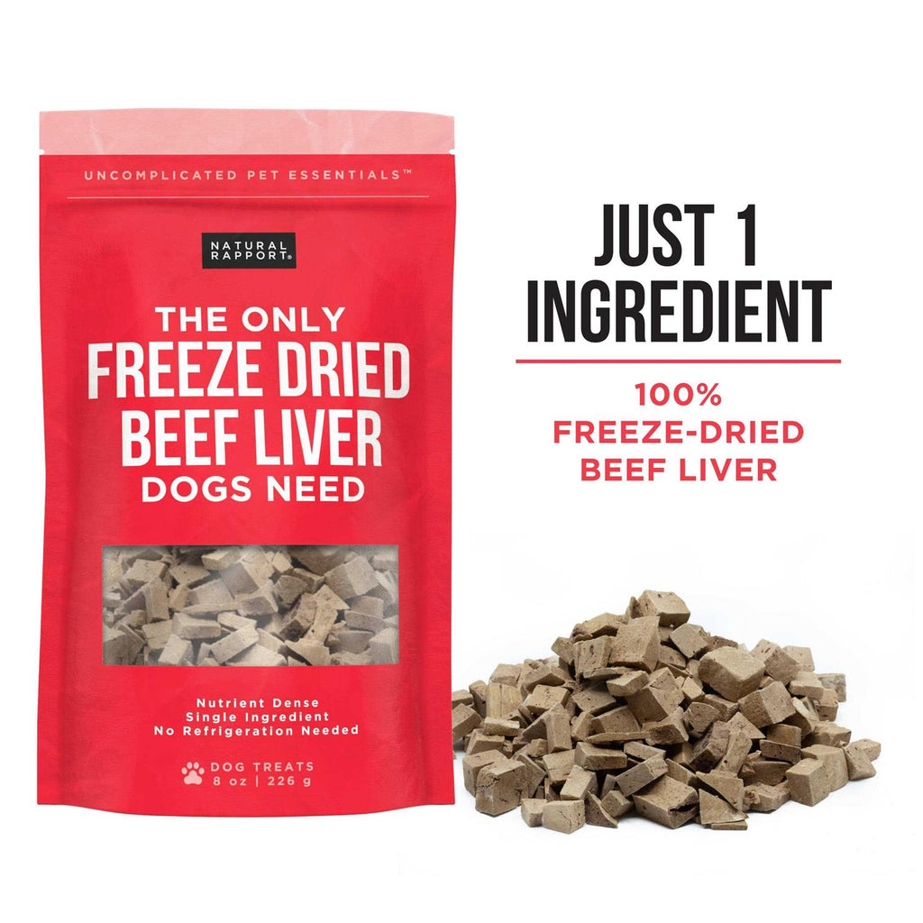 Freeze Dried Beef Liver Dog Treats H3429