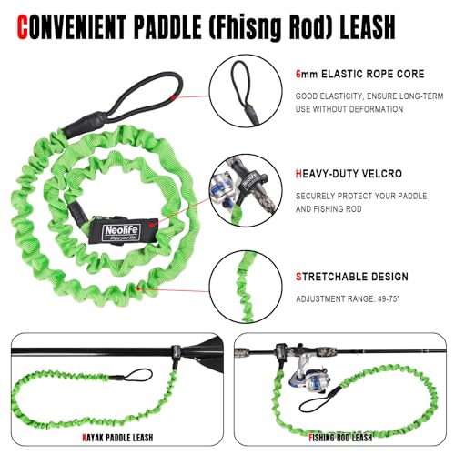 Carbon Fiber Shaft Plastic Blade Adjustable Kayak Paddles L6359